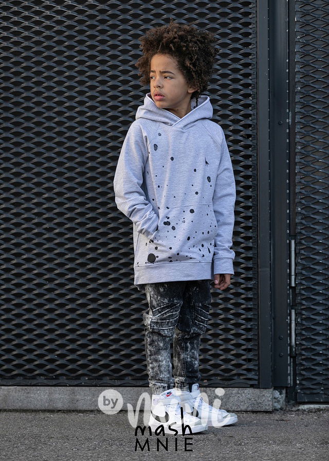 Splash mikina WOLF šedá *MashMnie*