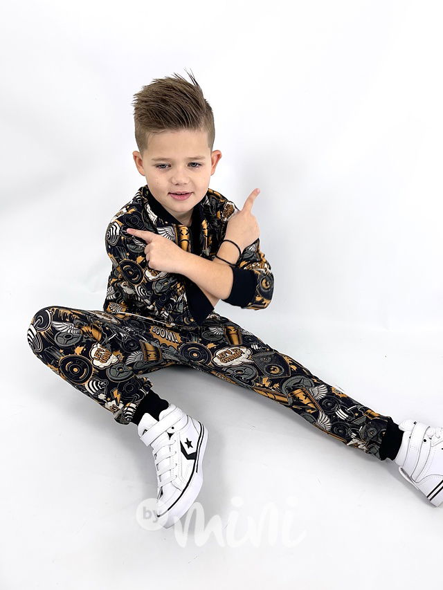 Baggy Champion s kapsičkou a zipem