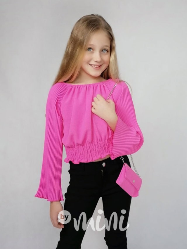 Glamour blůzka s kabelkou