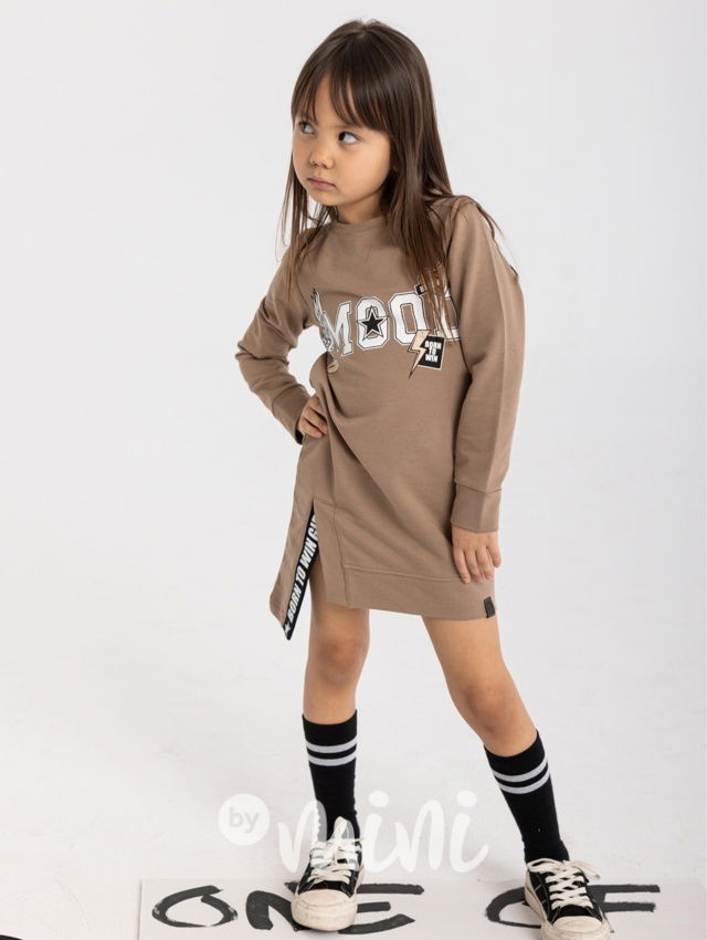 MOOD mikinová tunika béžová