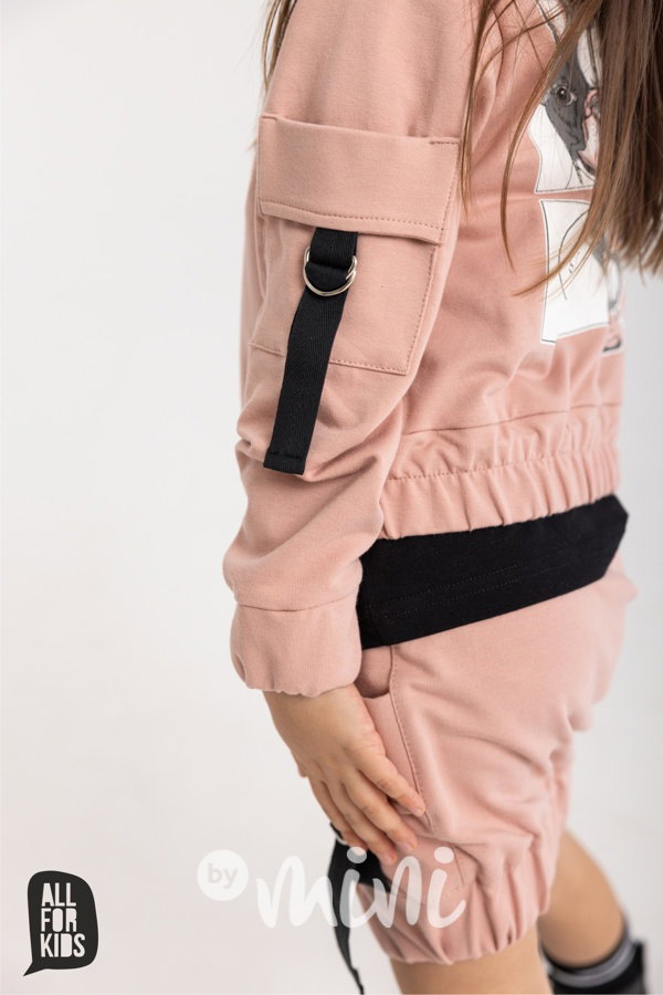 Buldoček bomber pink