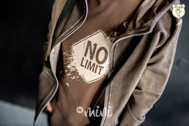 Voga boy triko NO LIMIT hnědé