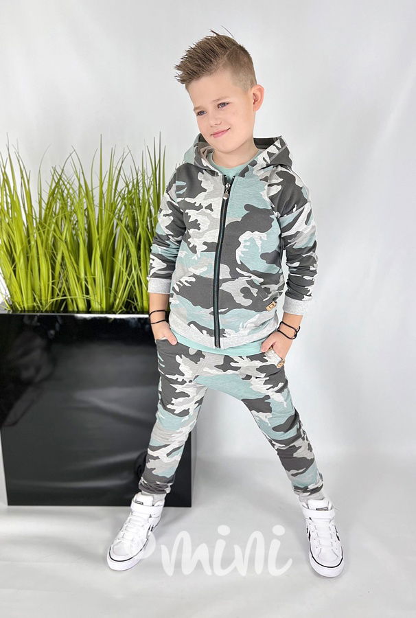 Mint army baggy tepláky