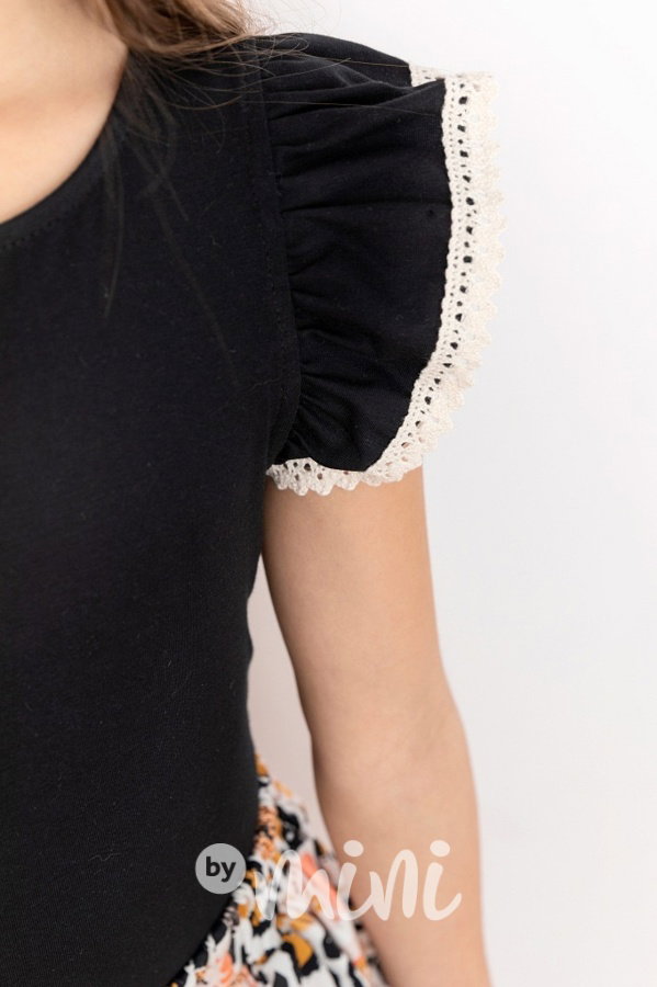 Lily Grey blůzka s krajkou black