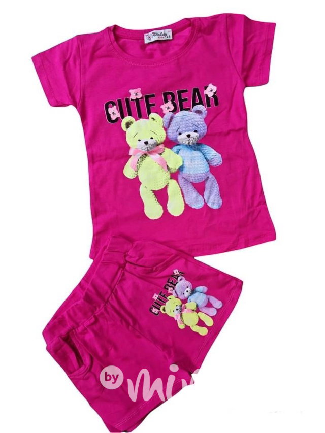 Teddies letní malinový set