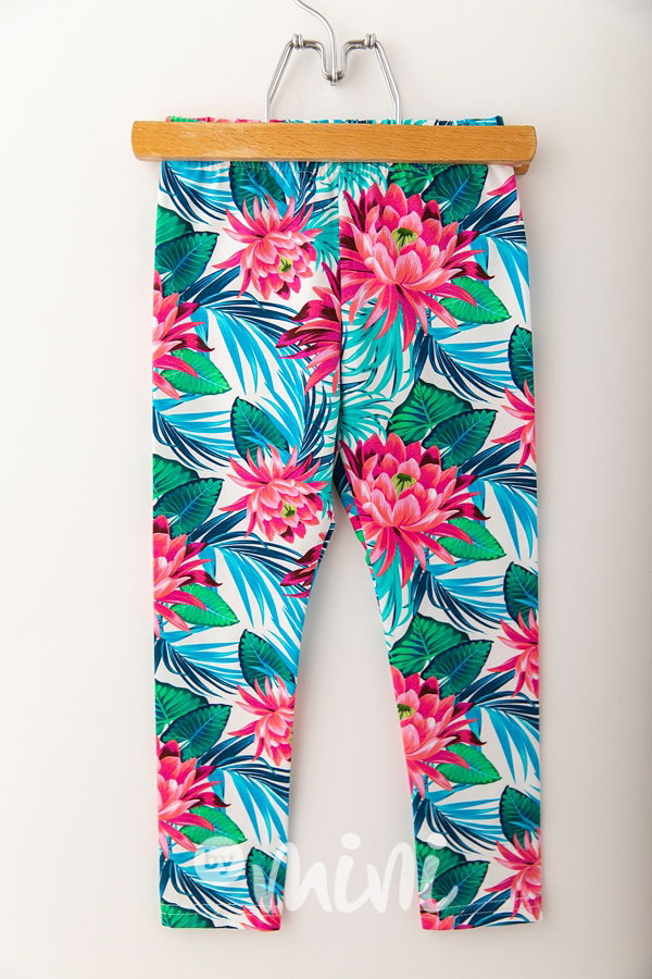 Royal tropic soft cotton legíny *Lily Grey*