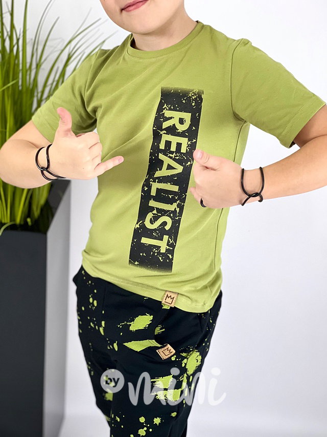 REALIST triko pistachio