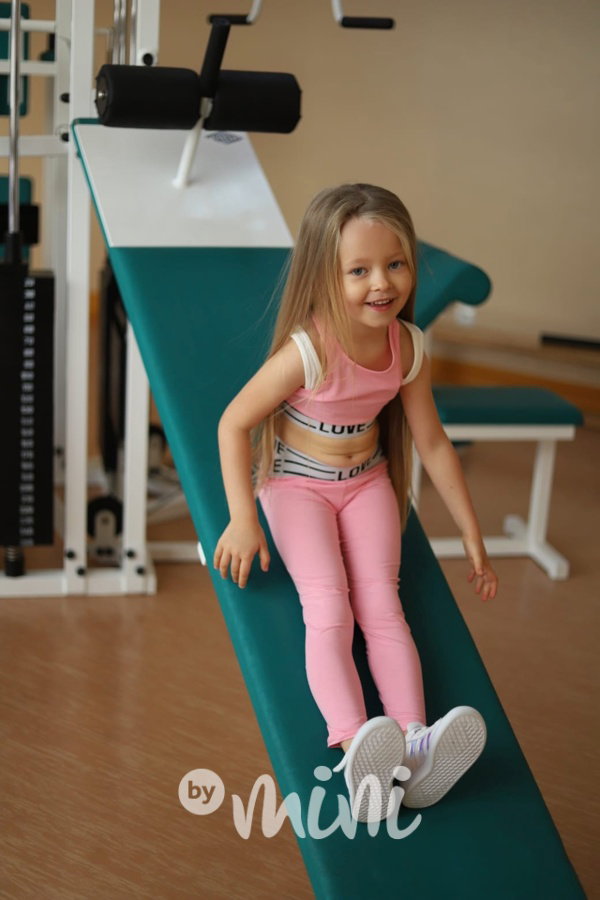 Sporty GYM set růžový
