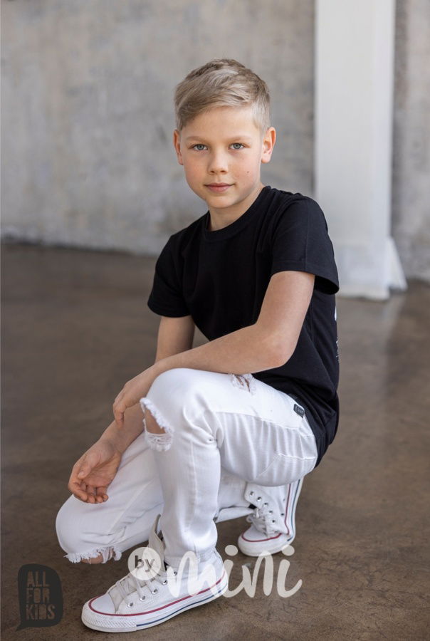 AFK ripped jeans white