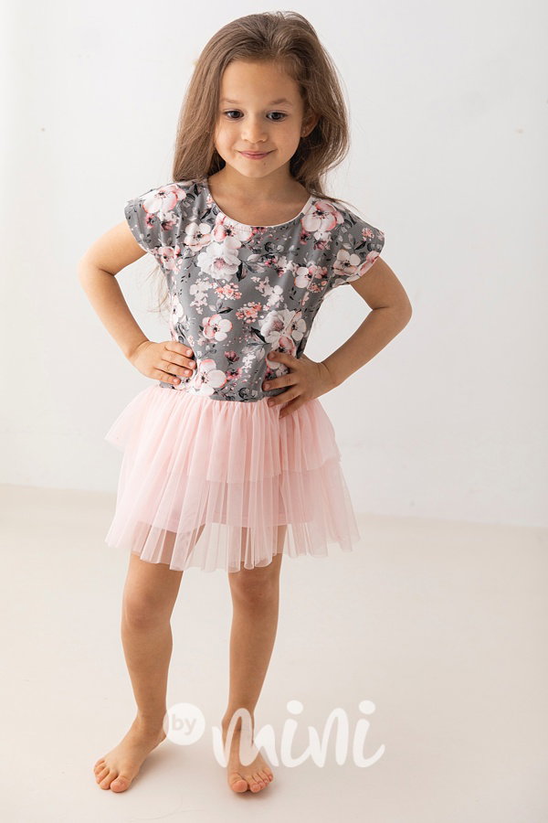 Lily Grey šaty s tylem Grey season