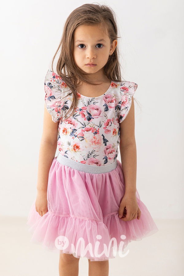 Lily Grey blůzka pastel roses