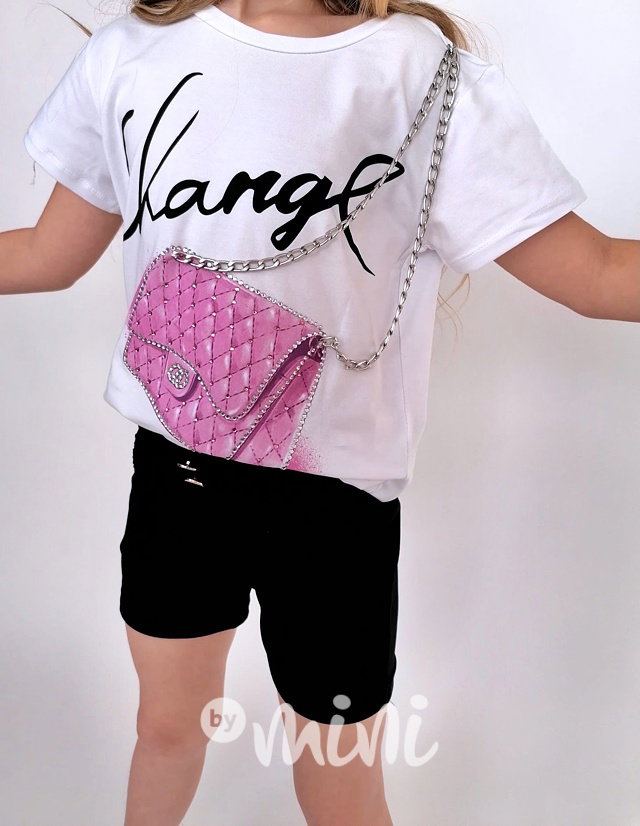 Glamour 3D triko white