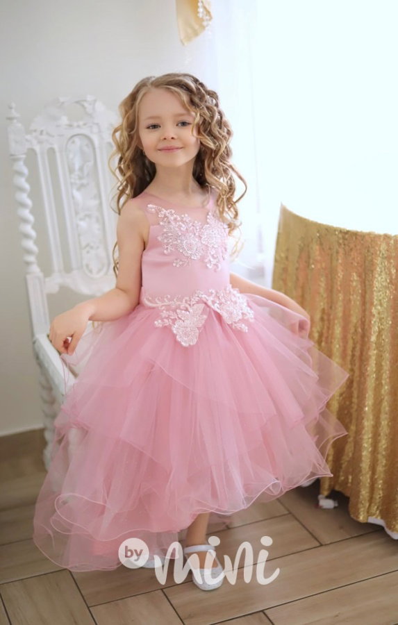 PREMIUM luxusní šaty pink
