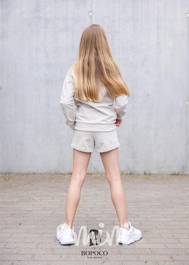 Mini me kraťasy béžové