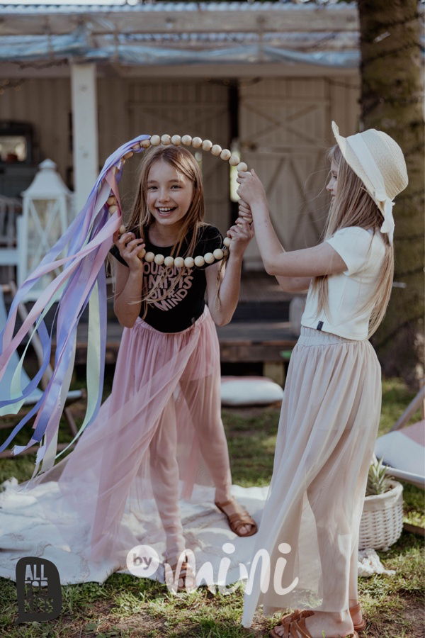 MIDI sukňokraťasy béžové