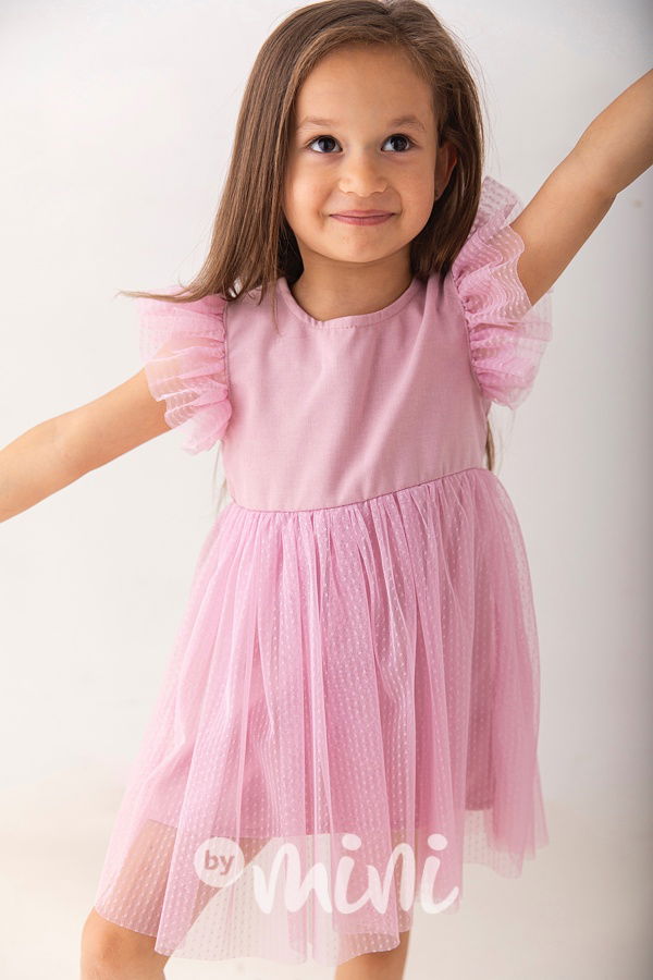 Slavnostní šaty růžové *Lily Grey*