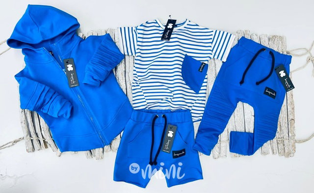 Despacito mikina royal blue