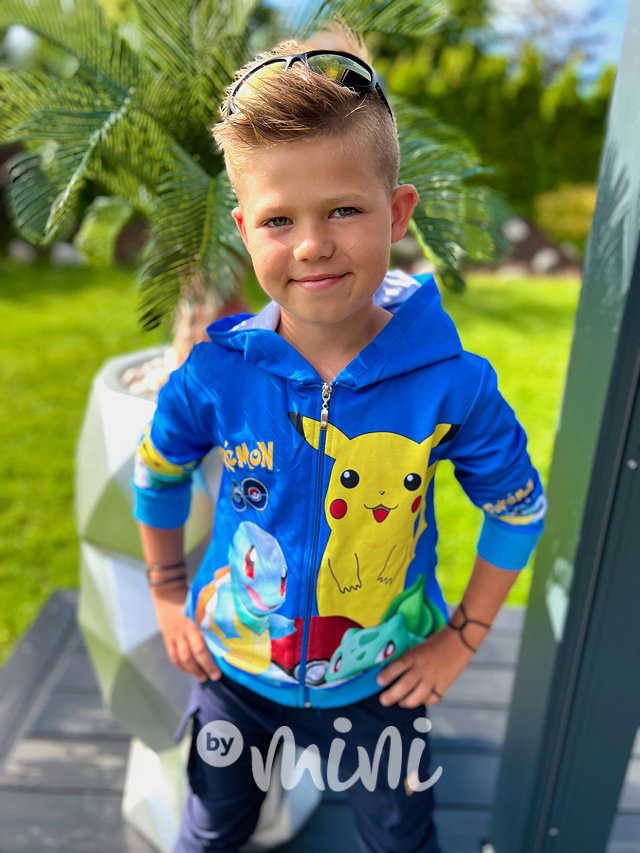 Pokemon mikina GO blue