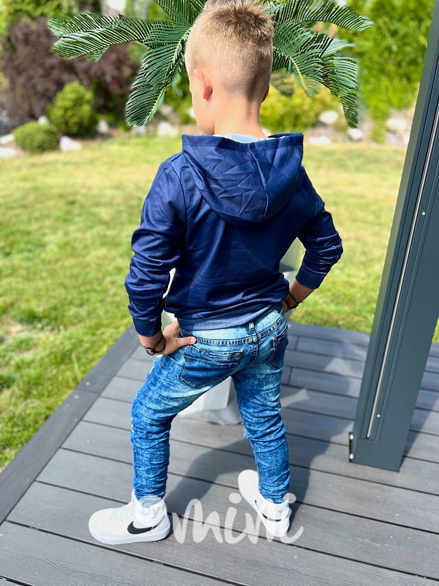Ripped jeans s mačkaným efektem Lionel