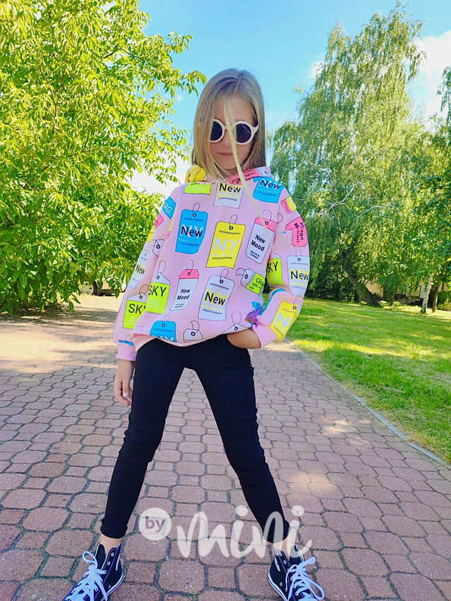 NEW hoodie mikina pink