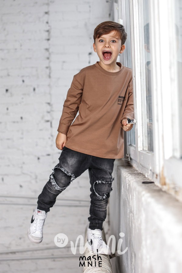 Mash Mnie ripped jeans black