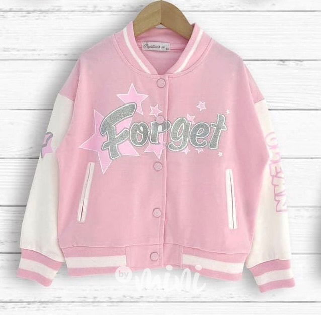 FORGET baseball bomber mikina
