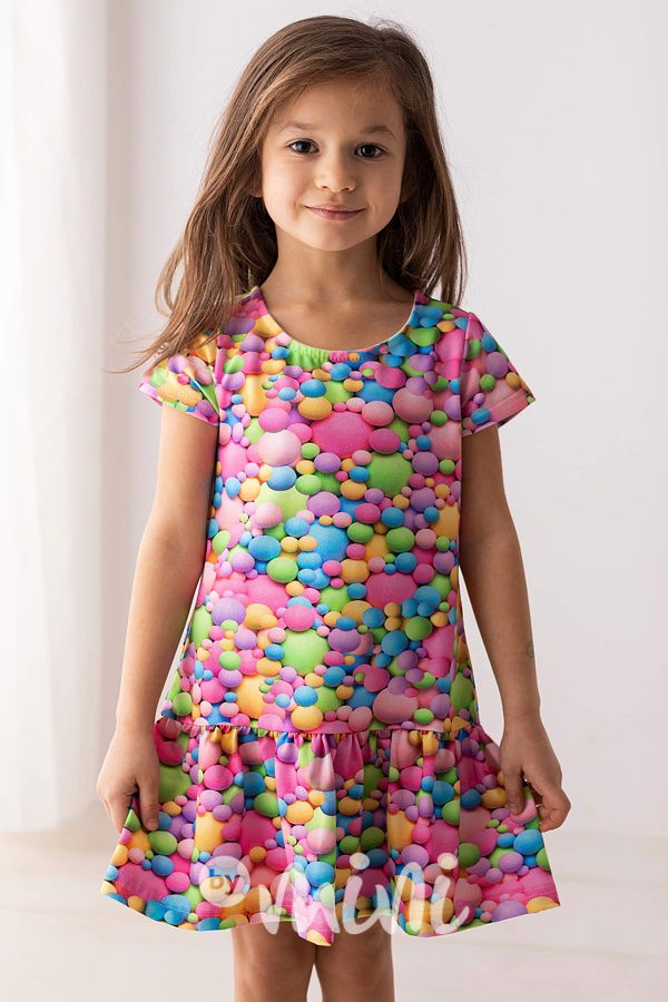 Lily Grey šaty Bubbles