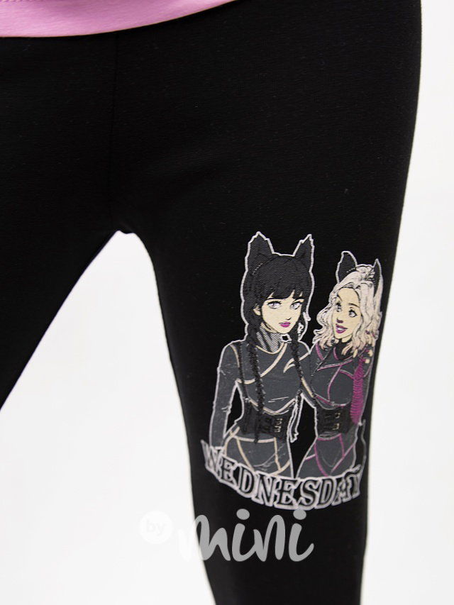 Wednesday cats triko + legíny pink