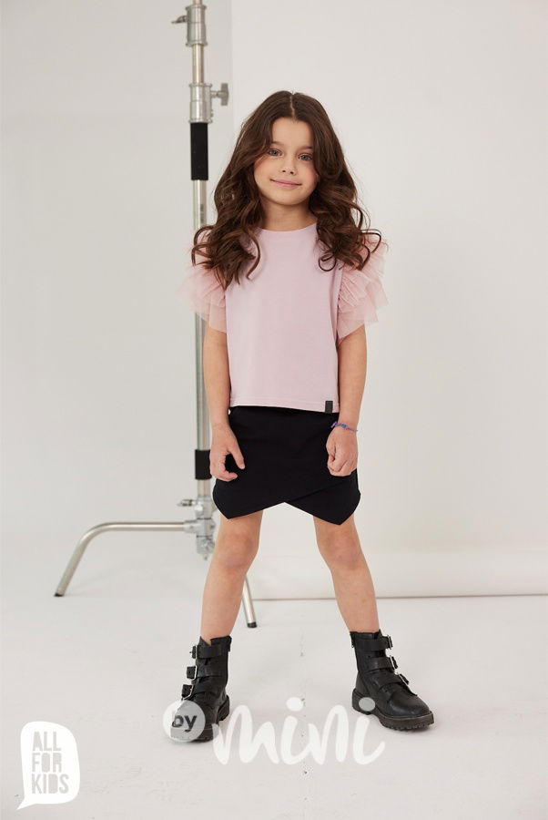 AFK blůzka s tylem růžová