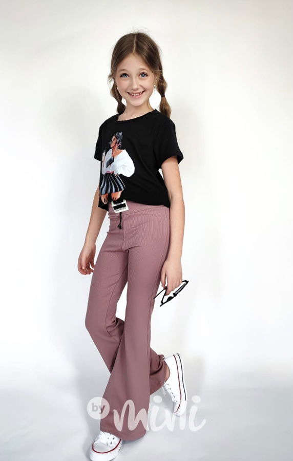 Coffee time triko černé