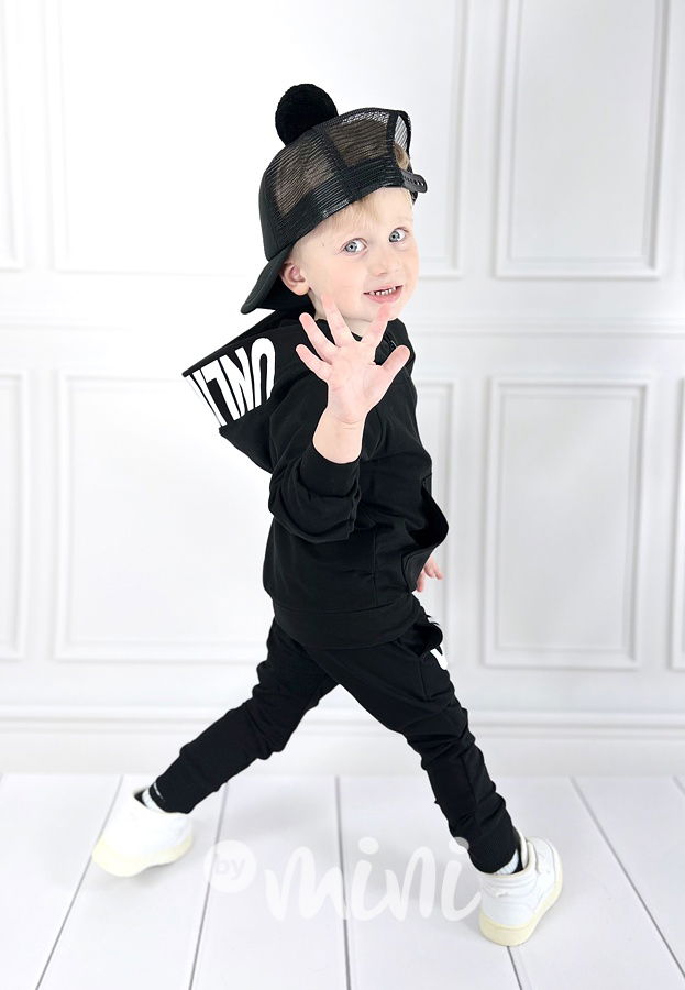 UNLIMITED černá mikina