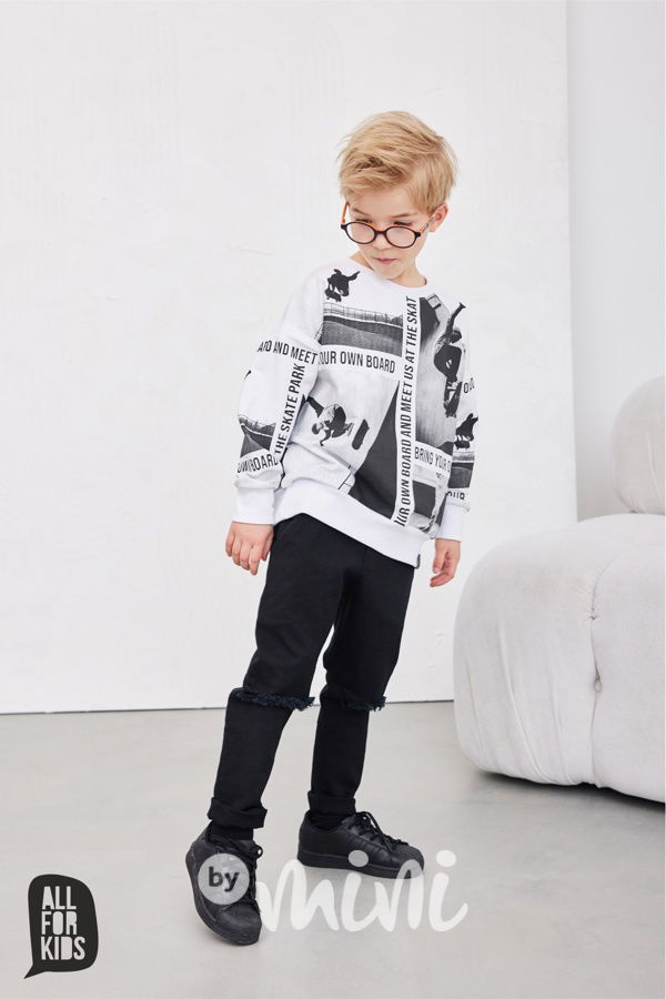 AFK ripped jeans black