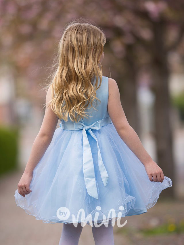 Slavnostní šaty pro družičky Aurora modré