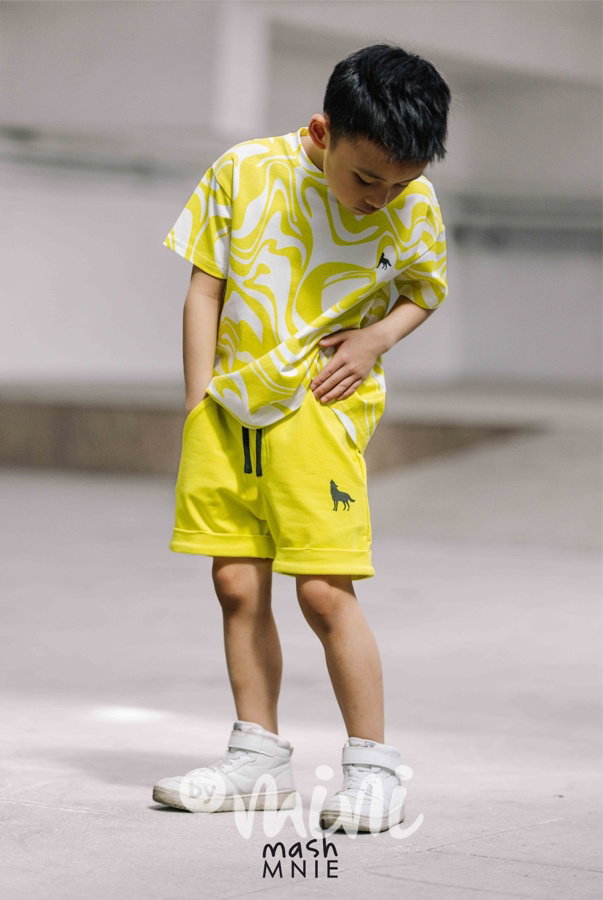 Mash Mnie triko splash lemon