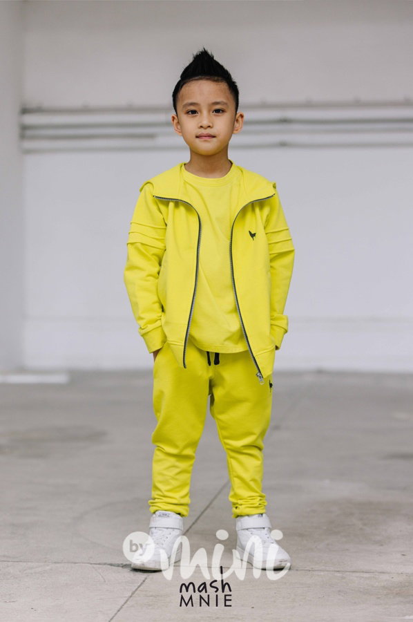 Mash Mnie biker mikina lemon
