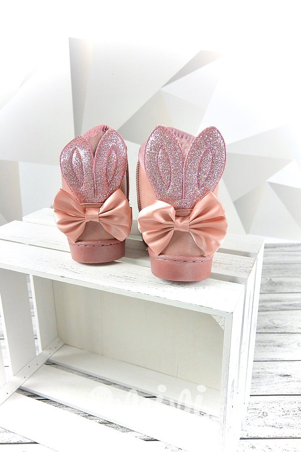 Bunny huculky s mašličkou pink