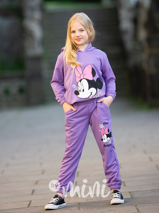 Minnie lila tepláková souprava