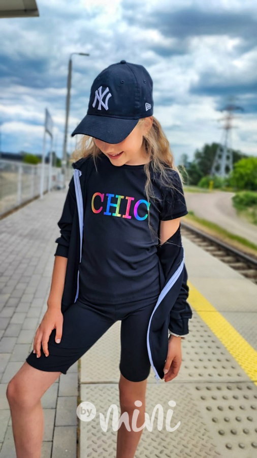 3-dílný CHIC komplet černý