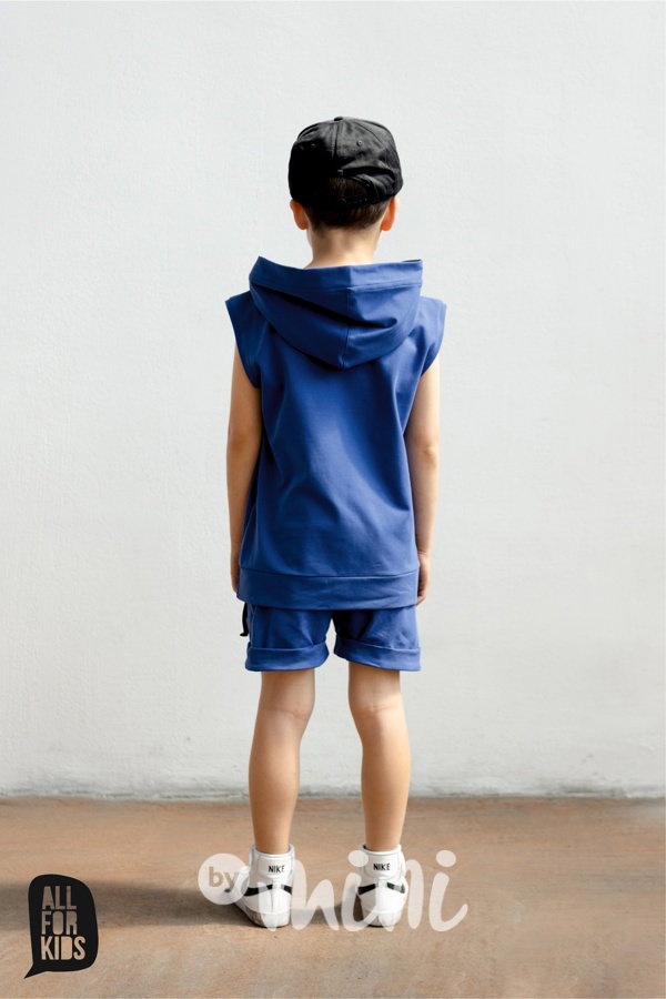 AFK hoodie triko modré