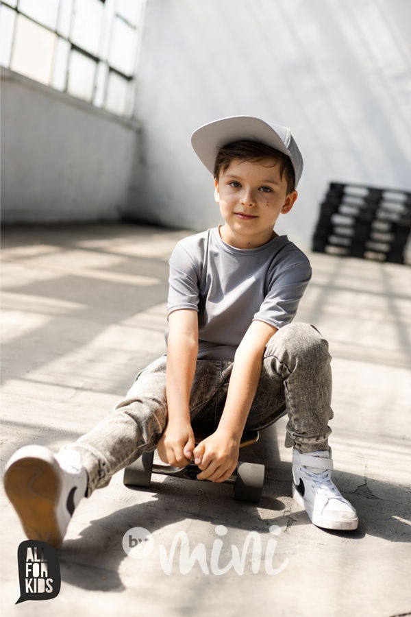 AFK denimové kalhoty ice black