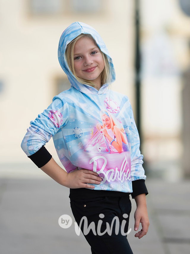 Mikina Barbie hoodie blue