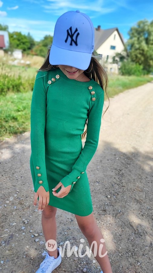 PREMIUM svetříkové šaty green