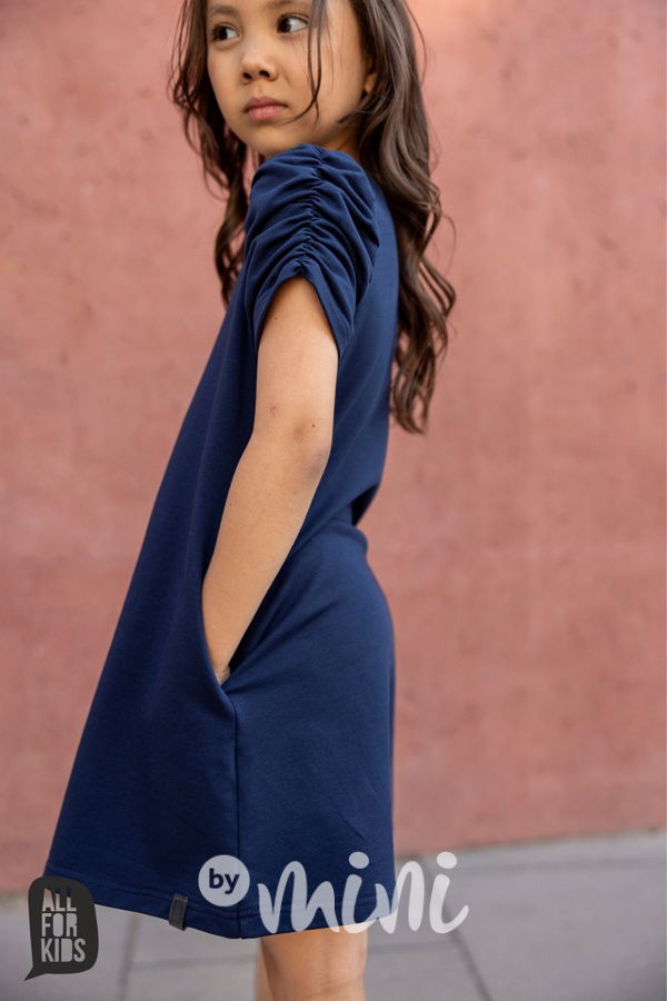 School šaty royal blue