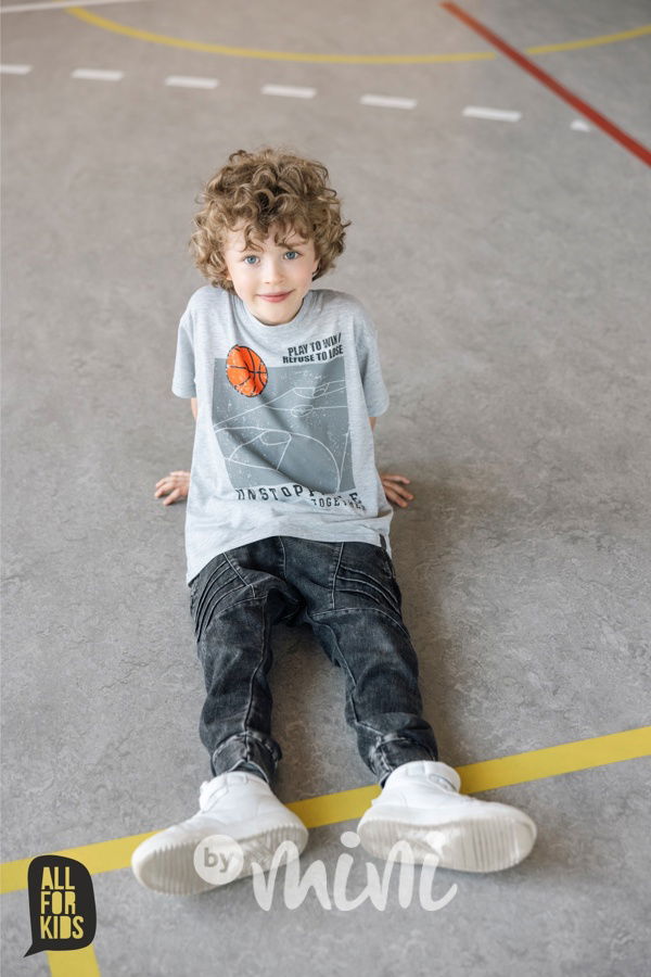 AFK biker jeansy black