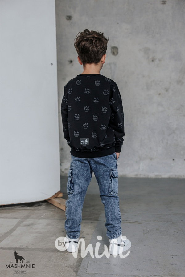Mash Mnie cargo blue jeans