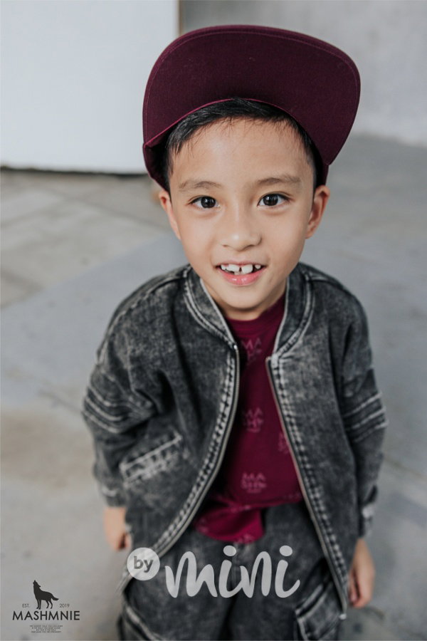 Mash Mnie denim bomber black