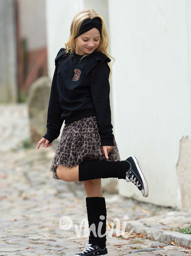 Teplé návleky černé