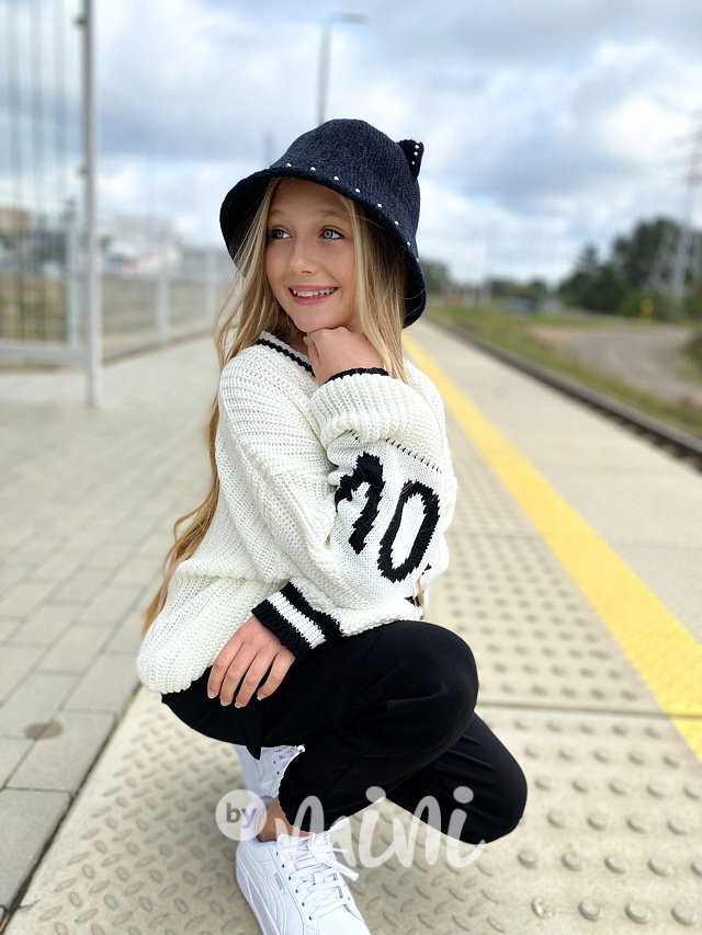 LOVE svetr white