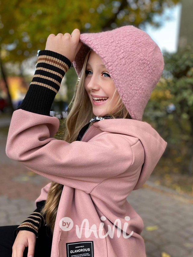 Alpaka klobouček pink