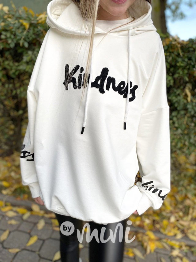 Kindness mikina white